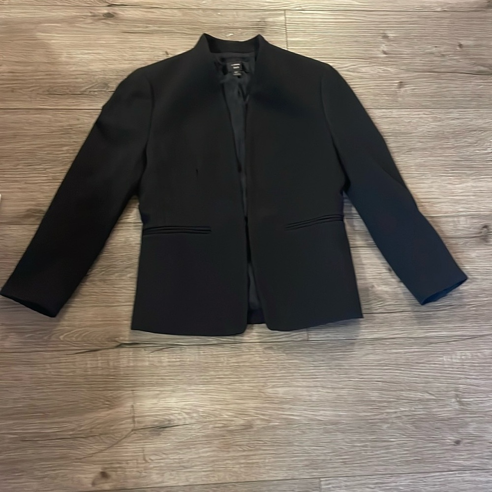 Jcrew 365 black blazer suit jacket 6P